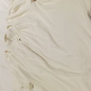 Off white short sleeve